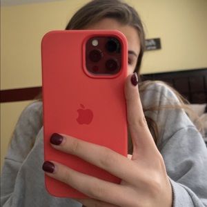 Apple iPhone silicone case 12 pro max